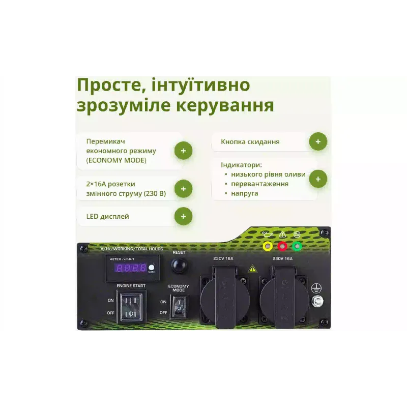 Генератор бензиновый инверторный ‎K&S Basic, 3.5 кВт, 1 фаза, руч старт (KSB 35i)