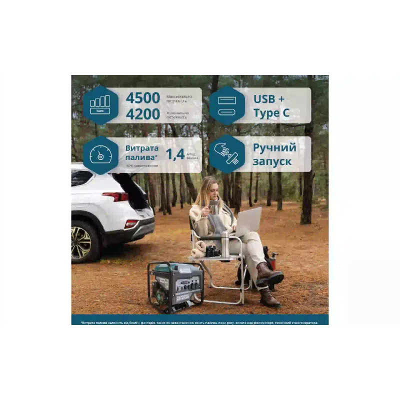 مولد كهربائي عاكس يعمل بالبنزين Konner&Sohnen (KS 4500i)