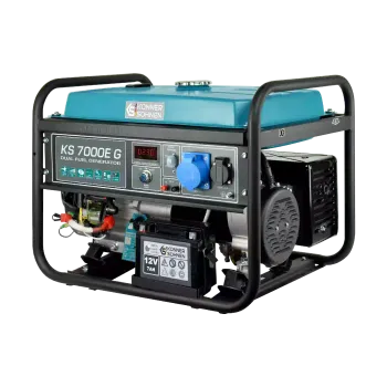 Bencinsko-plinski generator Konner&Sohnen (KS 7000E G)