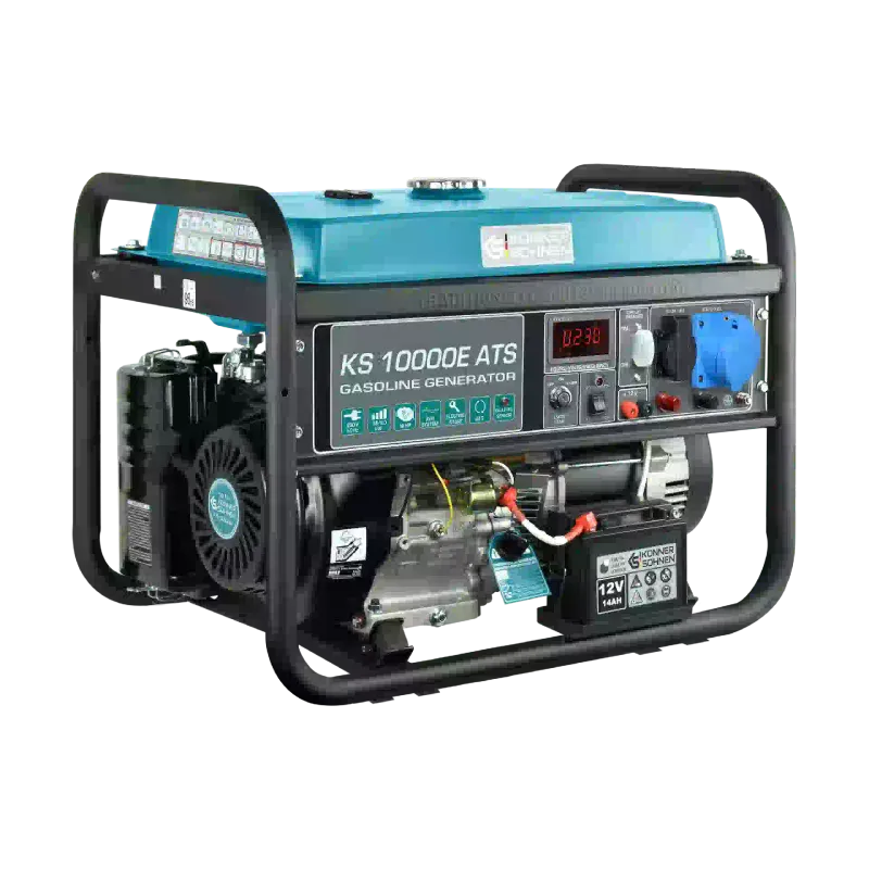 Генератор бензиновий Konner&Sohnen (KS 10000E ATS), 8 кВт, 1 фаза, АВР, електростартер