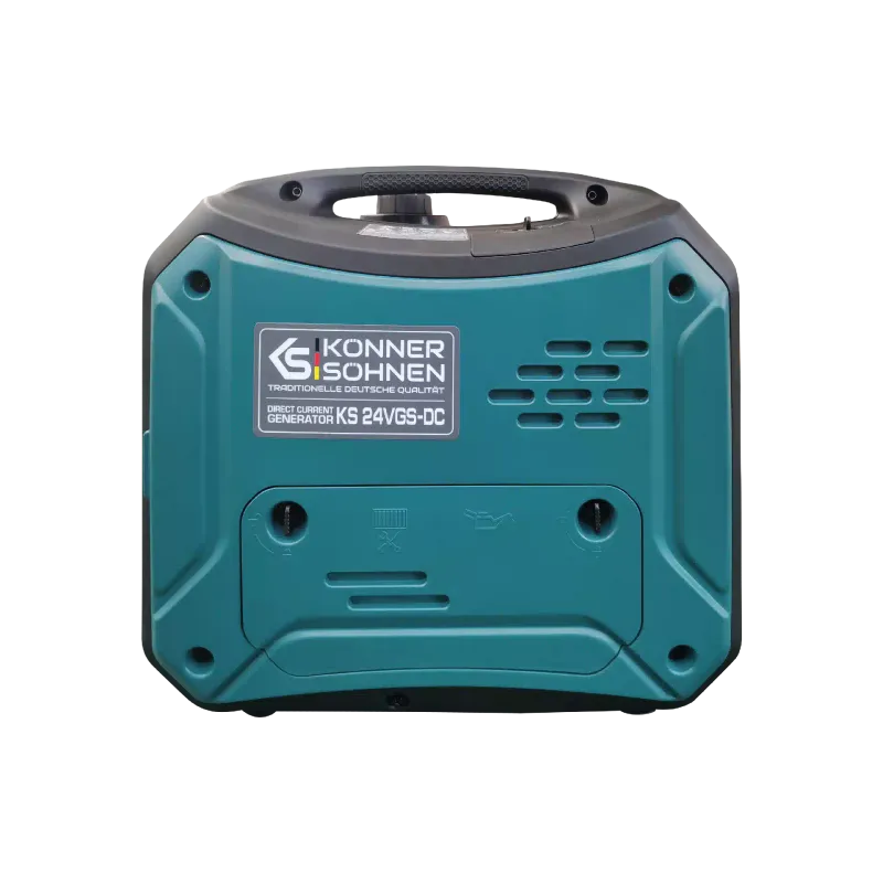 Генератор постійного струму Konner&Sohnen (KS 24VGS-DC), газо-бензиновий, 1.4 кВт
