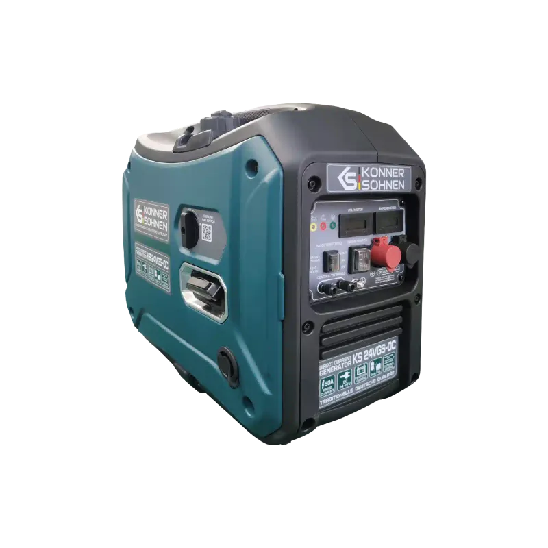 Генератор постійного струму Konner&Sohnen (KS 24VGS-DC), газо-бензиновий, 1.4 кВт