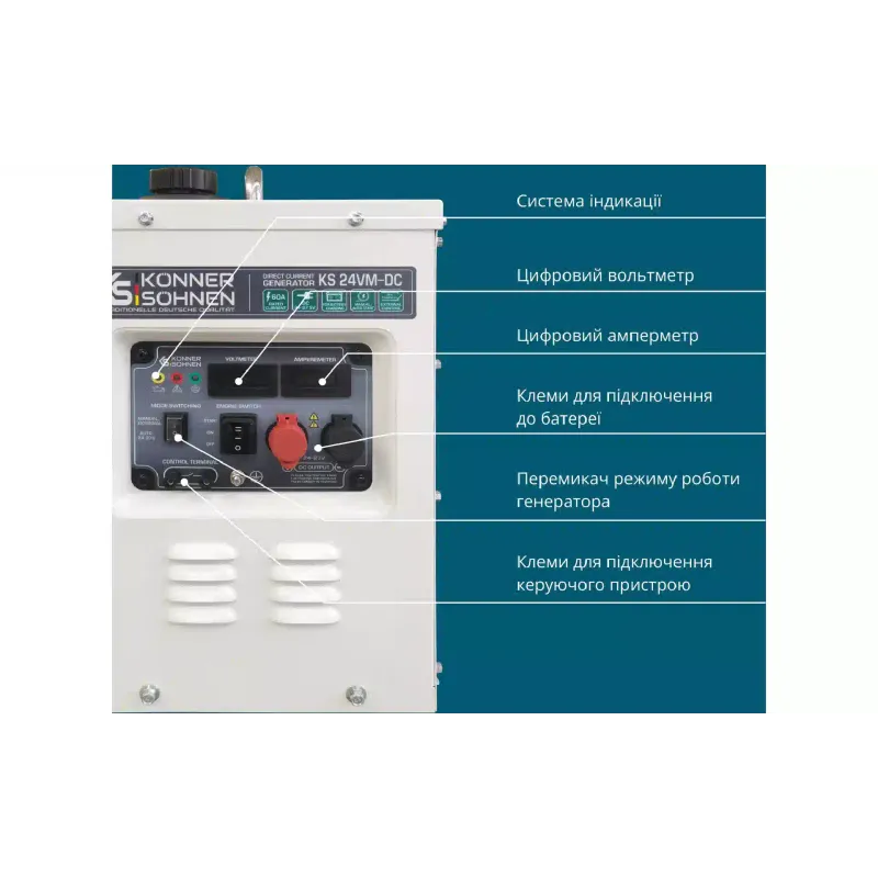 مولد تيار مستمر Konner&Sohnen (KS 24VM-DC)