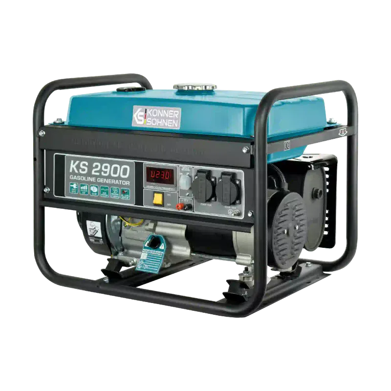 Генератор бензиновий Konner&Sohnen (KS 2900), 2.9 кВт, 1 фаза, руч старт