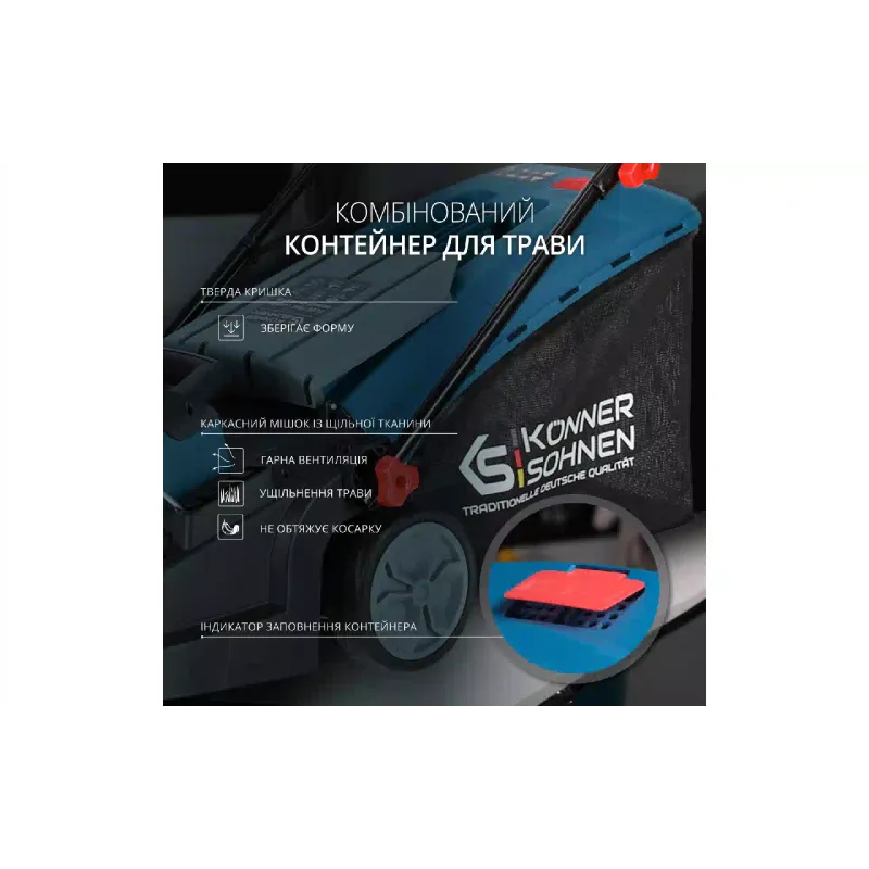 cortador de grama Konner&Sohnen (KS38LM-BL)