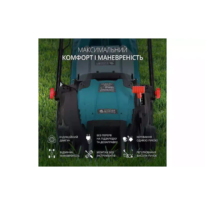 cortador de grama Konner&Sohnen (KS38LM-BL)