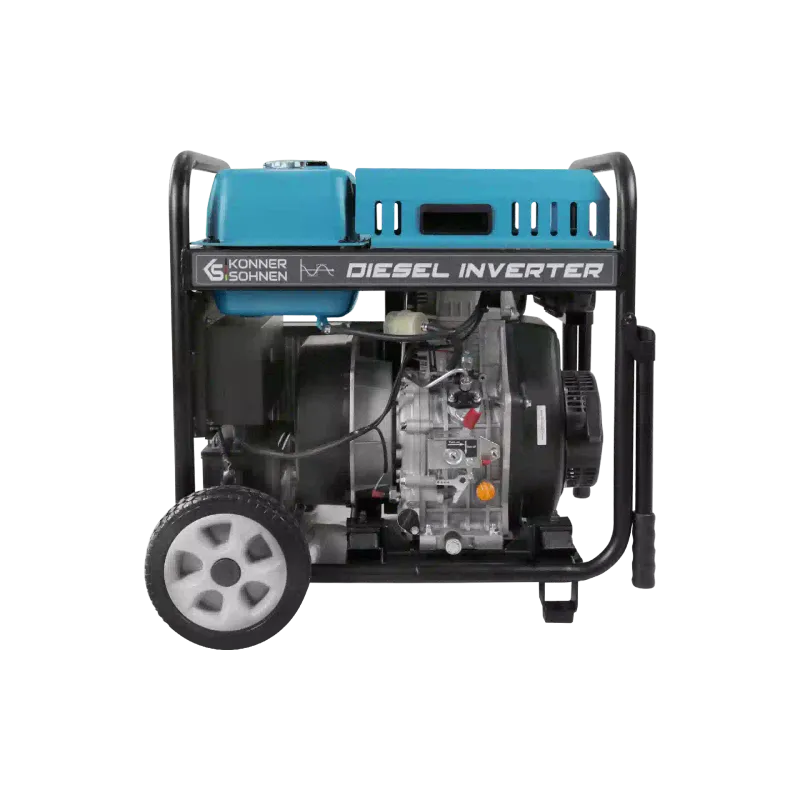 Генератор дизельний інверторний Konner&Sohnen (KS 6100IDE ATSR), 5.5 кВт, 1 фаза, АВР, електростартер