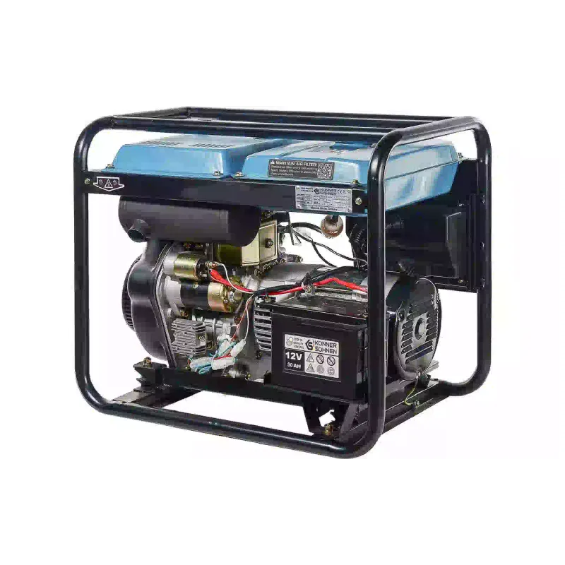 Генератор дизельный Konner&Sohnen EURO V, 6 кВт, 1/3 фазы, АВР, электростартер (KS 8100HDE-1/3ATSR)