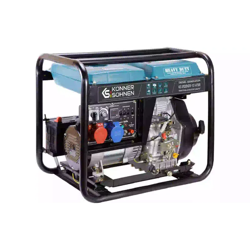 Генератор дизельный Konner&Sohnen EURO V, 6 кВт, 1/3 фазы, АВР, электростартер (KS 8100HDE-1/3ATSR)