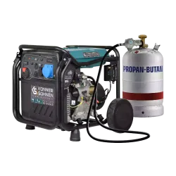 Generador inversor de gas-gasolina Konner&Sohnen (KS 8100iEG)