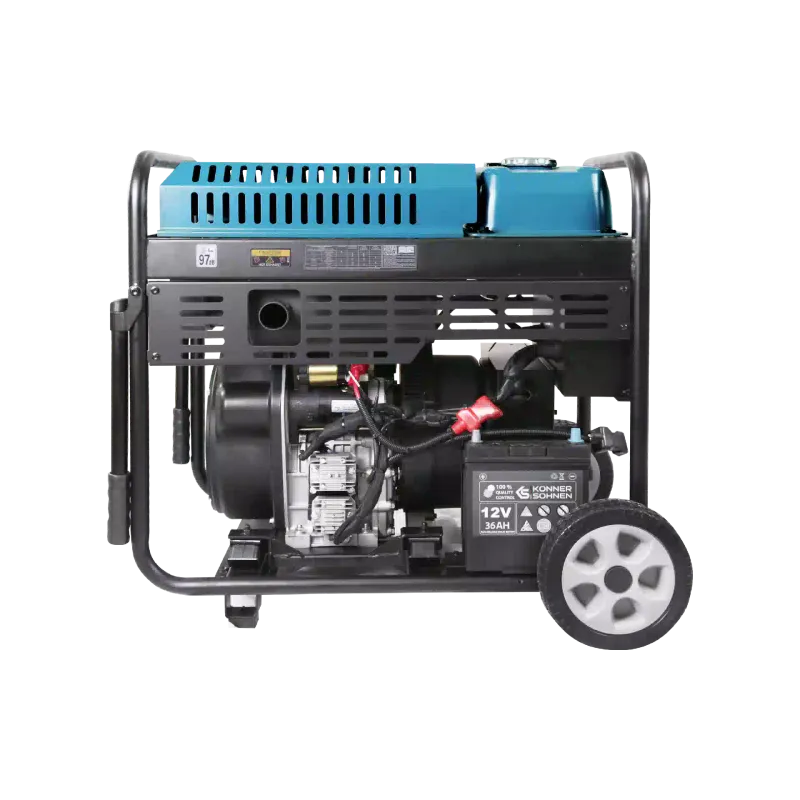 Генератор дизельний інверторний Konner&Sohnen (KS 9500iDE ATSR), 9.5 кВт, 1 фаза, АВР, електростартер