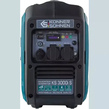 Генератор бензиновий інверторний Konner&Sohnen (KS 3000i S), 3.3 кВт, 1 фаза, руч старт