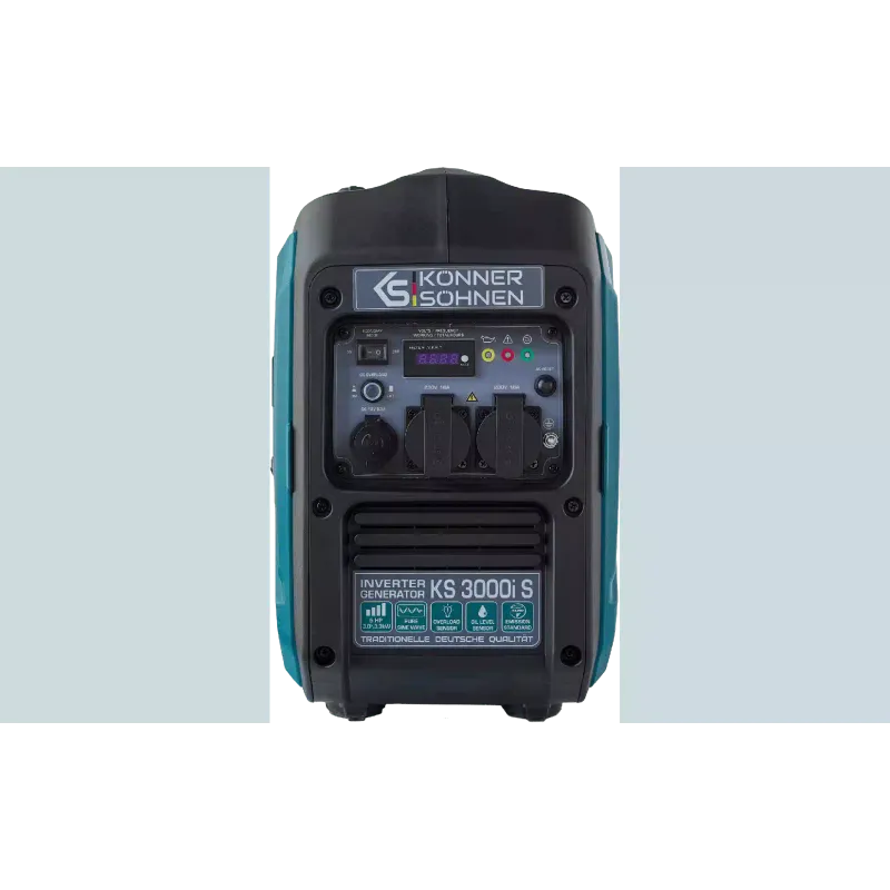 Генератор бензиновий інверторний Konner&Sohnen (KS 3000i S), 3.3 кВт, 1 фаза, руч старт