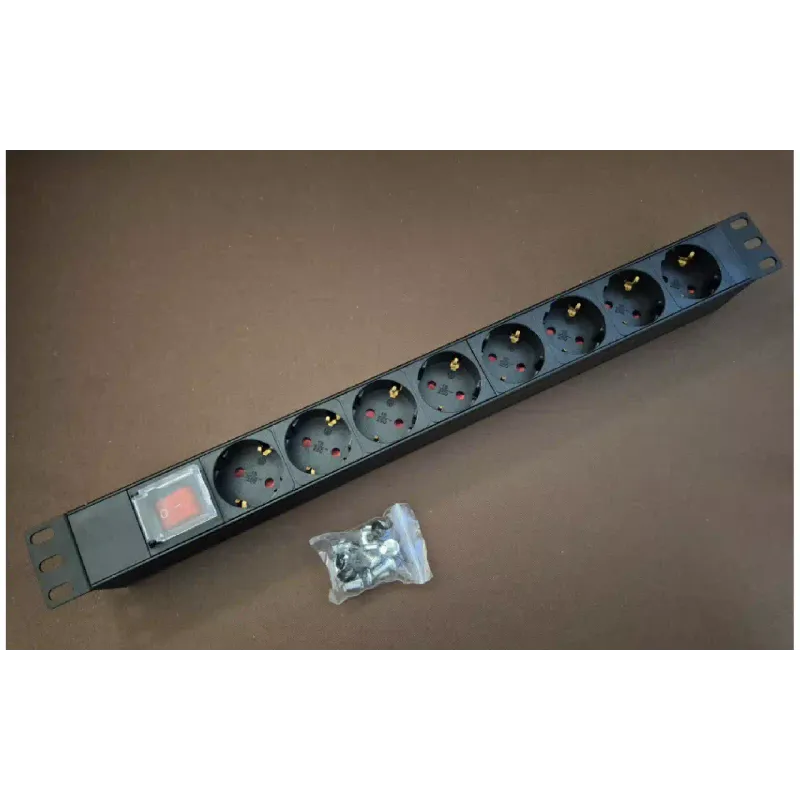 Блок розеток Kingda  (KD-PDU-GM-1U-P8-C14)
