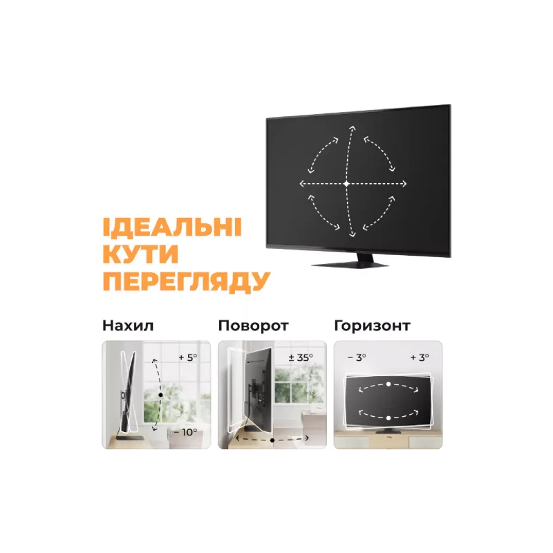 Monitortartó Kivi (Motion_TV_Stand)