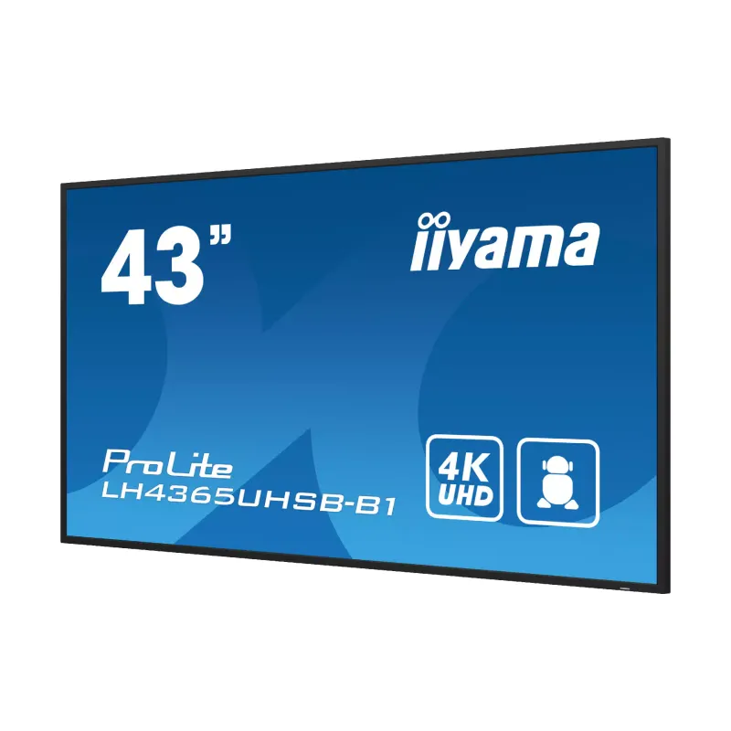Display Iiyama/IPS  (LH4365UHSB-B1)
