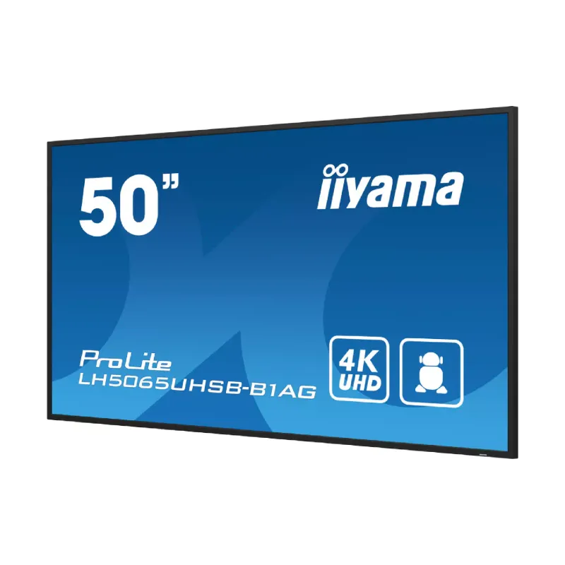 Дисплей Iiyama 49.5" 4K UHD /Android 11 (LH5065UHSB-B1AG)