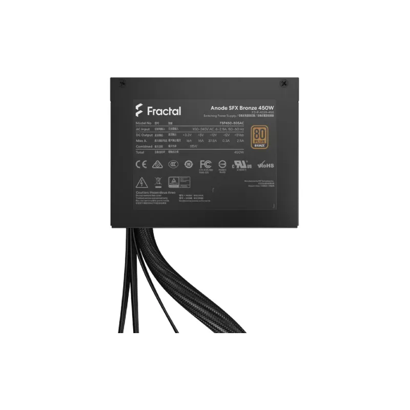 Блок живлення Fractal Design  Black (FD-P-AS2B-450-EU)