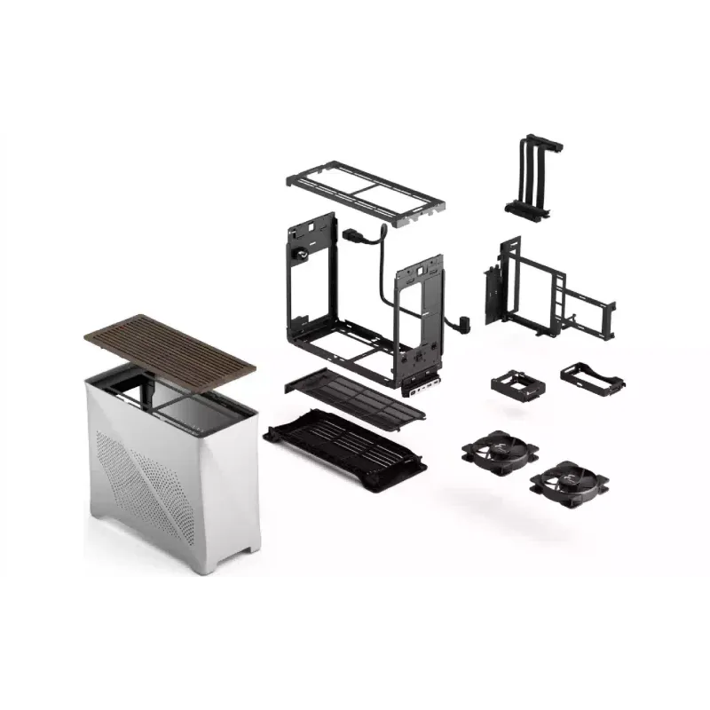 Gabinete para PC Fractal Design, Silver (FD-C-ERA2N-01)