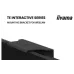 Interactive Display Iiyama 85.6" 4K UHD/IPS 8Gb/Android 14 (TE8613A-B1AG)