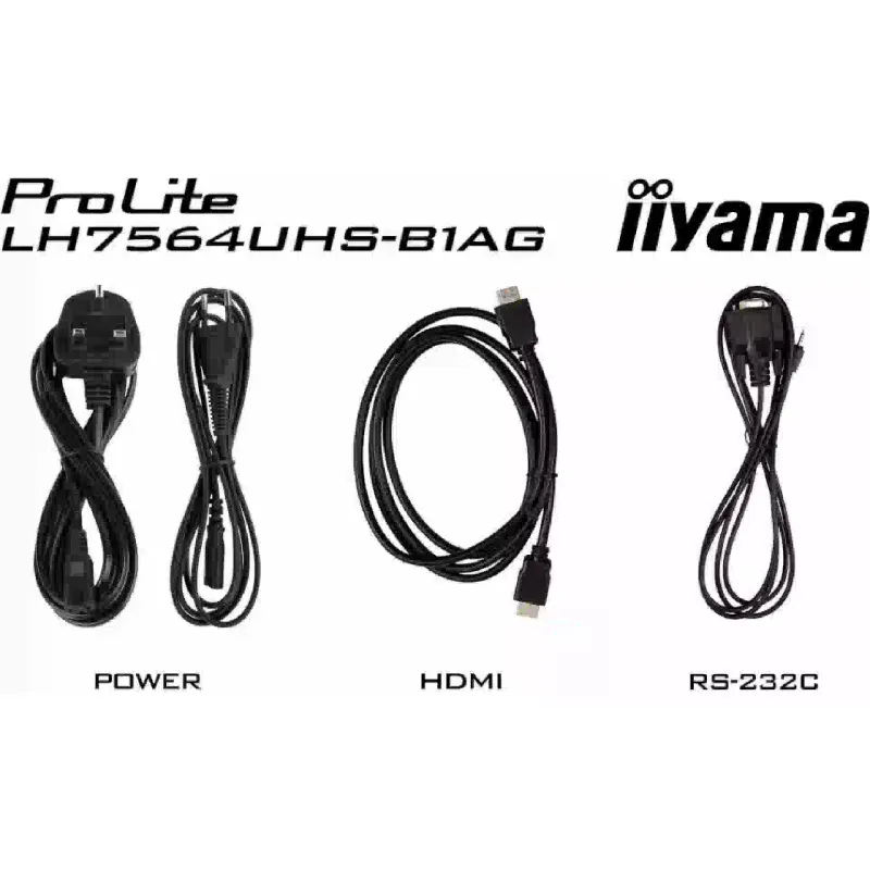Дисплей Iiyama 75" 4K UHD /Android 14 (LH7564UHS-B1AG)