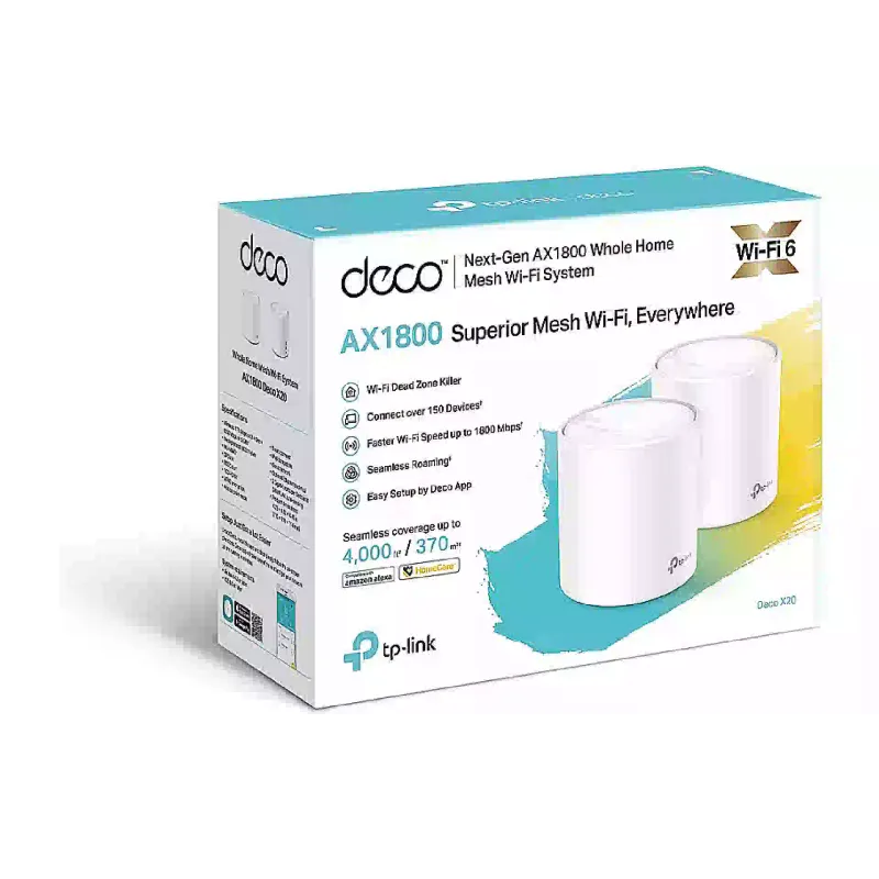 Sistem Wi-Fi TP-Link X20 (Deco X20 2 pack)