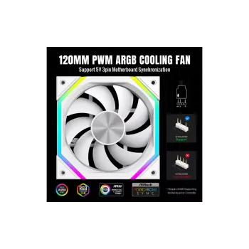 Ανεμιστήρας θήκης Gamemax (FN12A-N2-W)