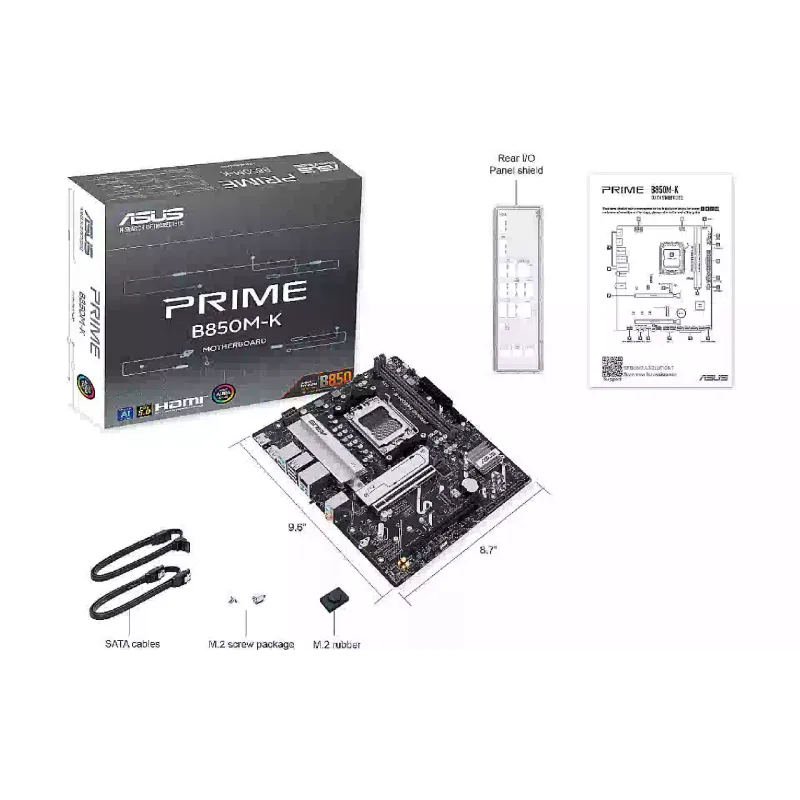 اللوحة الأم Asus (PRIME B850M-K)