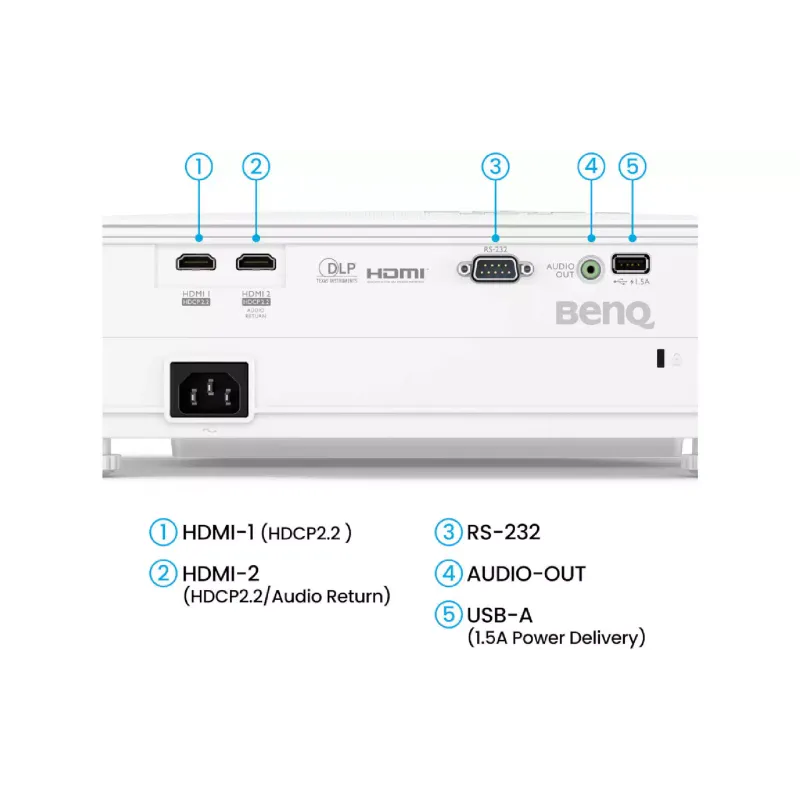 Projektor Benq TK700ST (9H.JP877.17E)