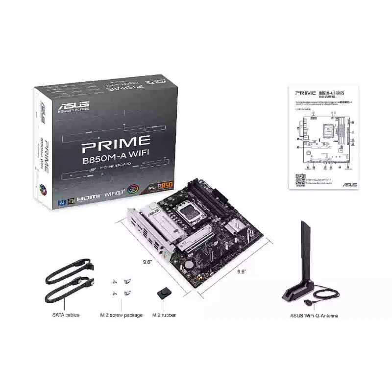Материнська плата Asus  (PRIME B850M-A WIFI)
