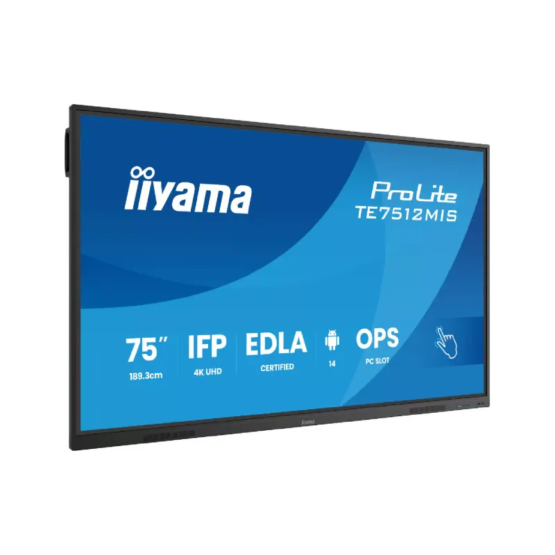 Exibição interativa Iiyama (TE7512MIS-B4AG)