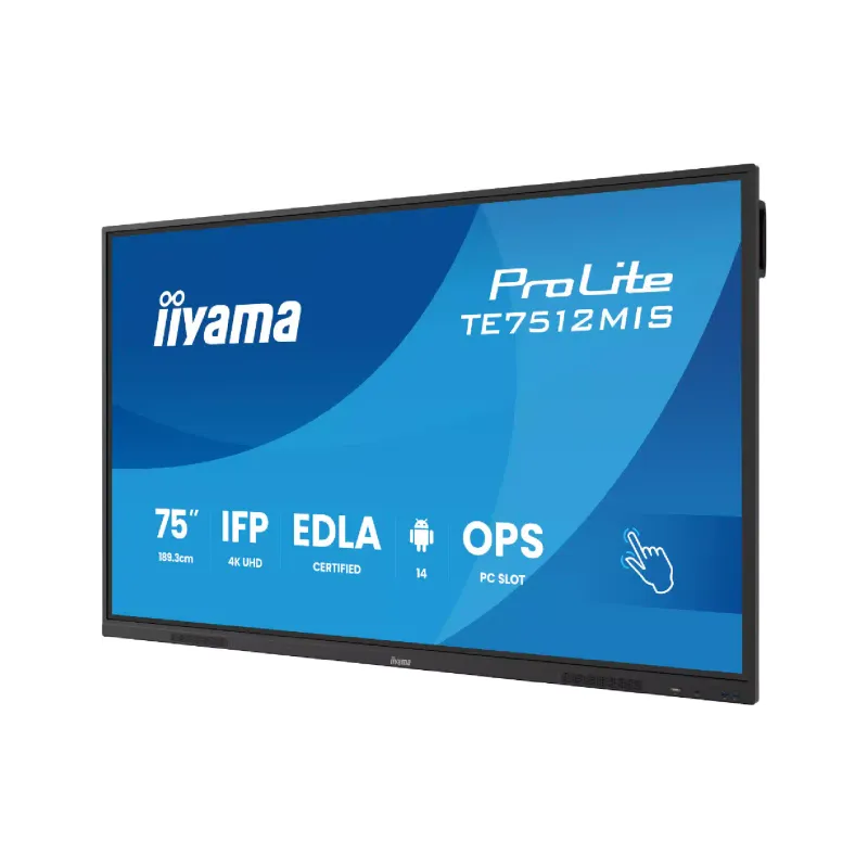 Exibição interativa Iiyama (TE7512MIS-B4AG)