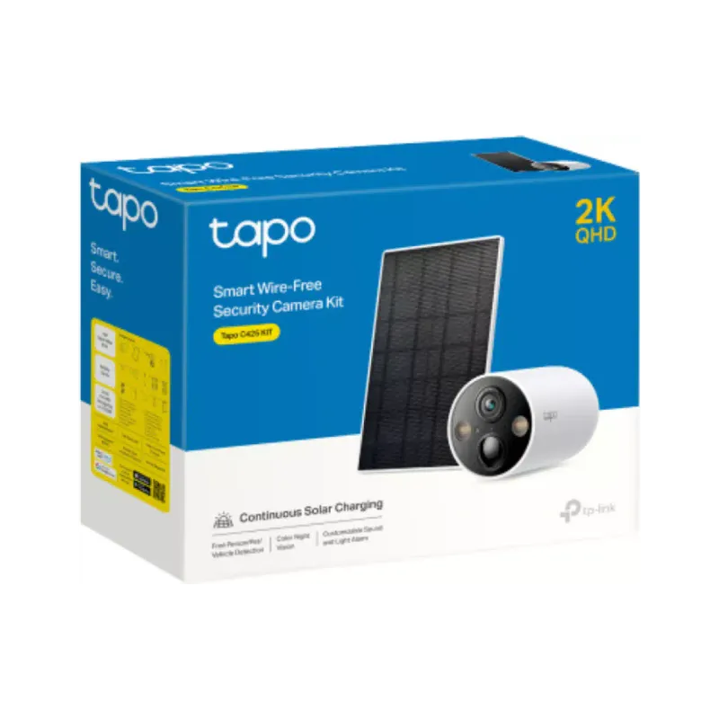 Wi-Fi camera TP-Link QHD  (Tapo C425 kit)
