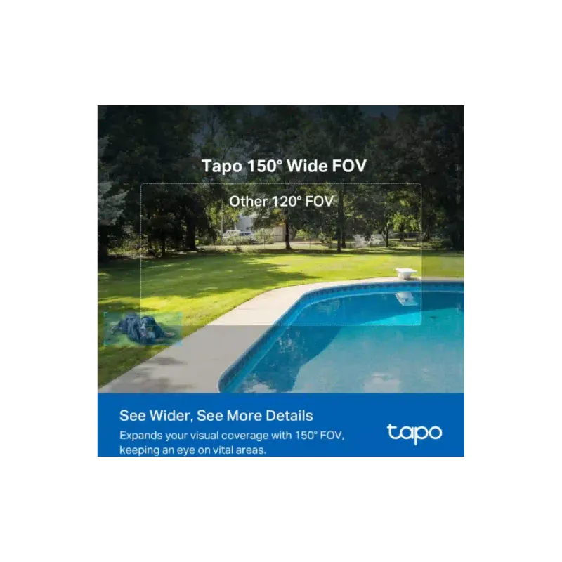 Wi-Fi camera TP-Link QHD  (Tapo C425 kit)