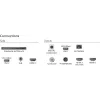 TV Philips 55" 4K UHD/IPS /Titan OS Black (55MLED820/12)