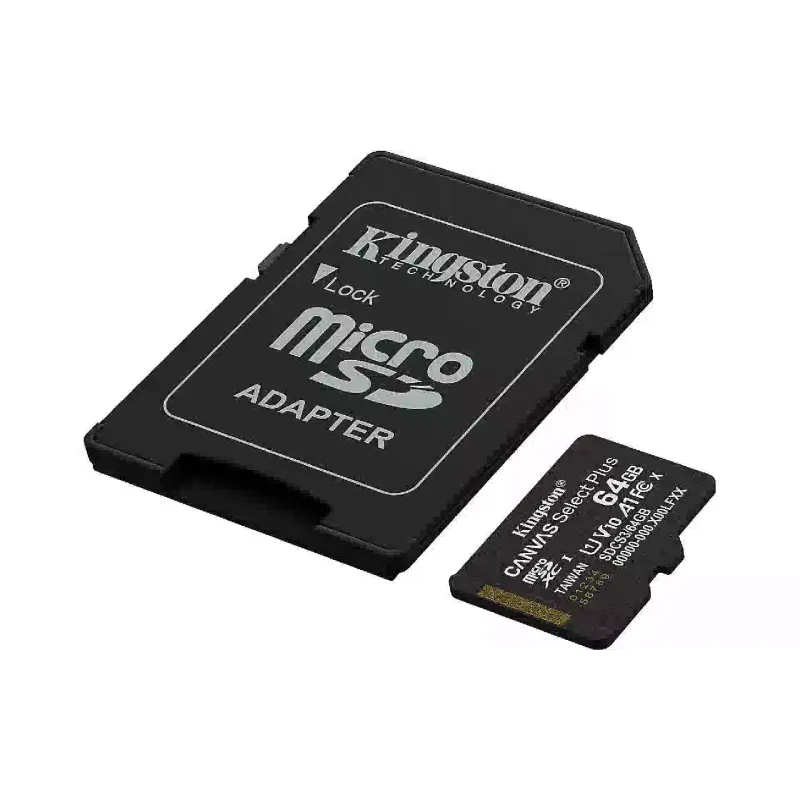بطاقة الذاكرة Kingston Canvas Select Plus G3 (SDCS3/64GB)