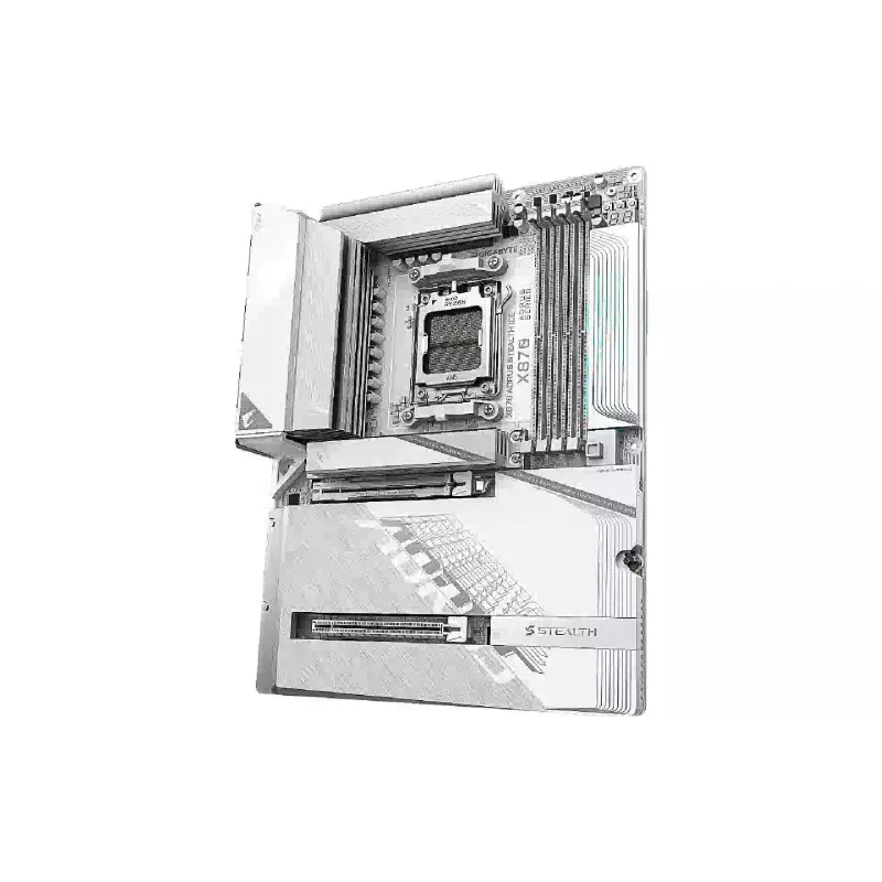 Материнська плата Gigabyte (X870 AORUS STEALTH ICE)