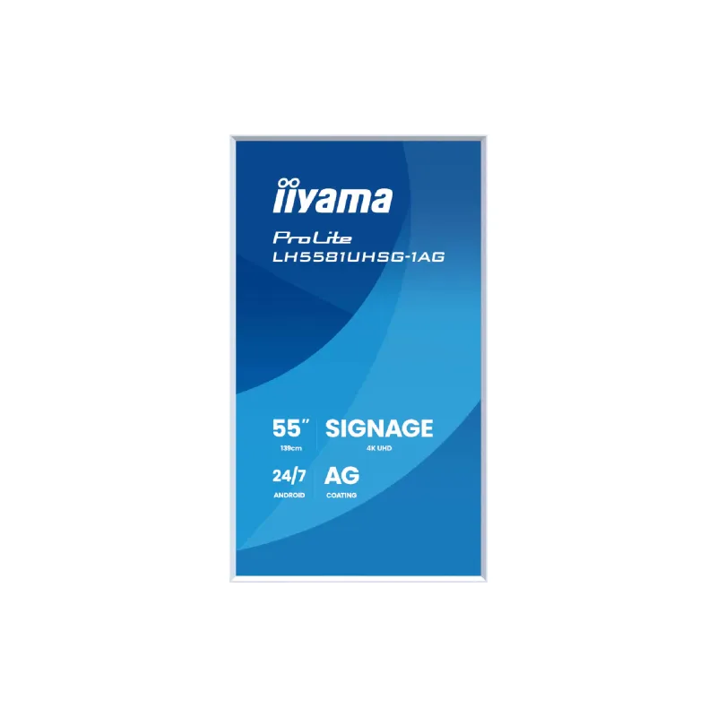 Display Iiyama 54.6" 4K UHD/IPS /Android 14 (LH5581UHSG-1AG)