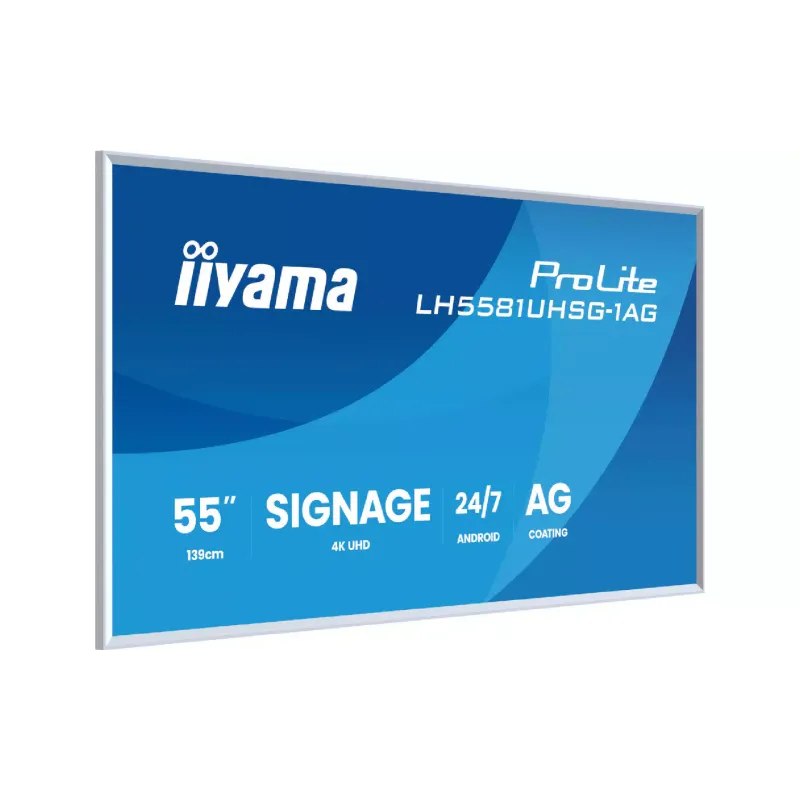 Display Iiyama 54.6" 4K UHD/IPS /Android 14 (LH5581UHSG-1AG)
