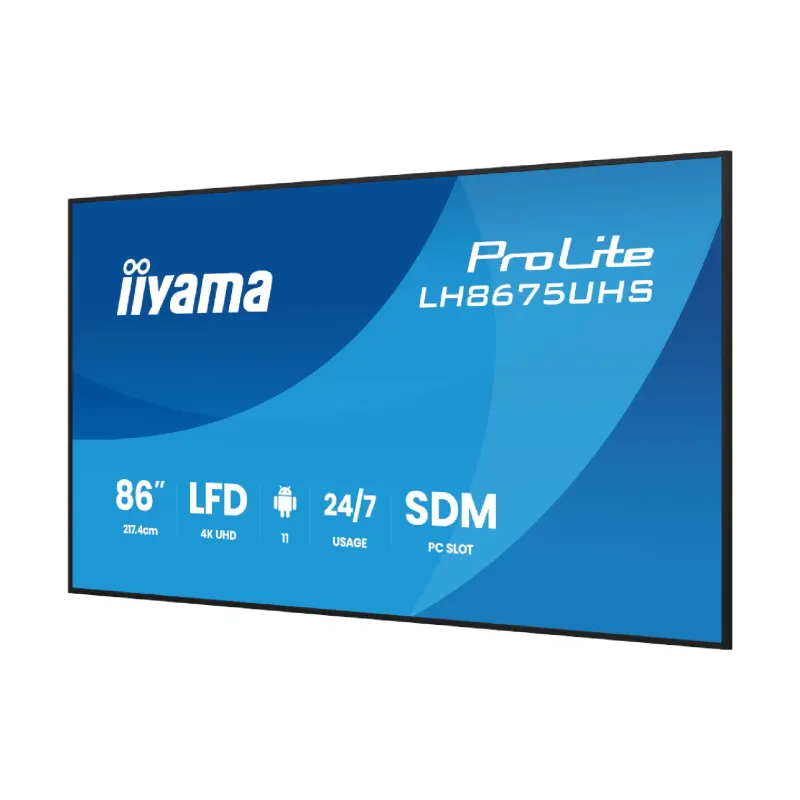 Монітор Iiyama (LH8675UHS-B2AG)