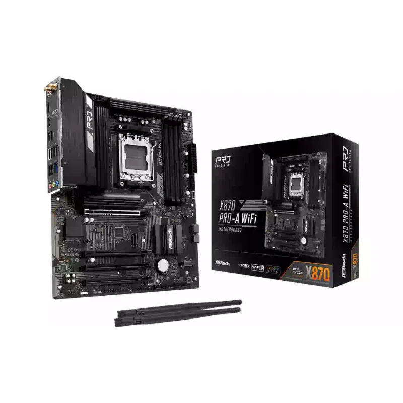 Материнська плата ASRock X870 (X870 PRO-A WIFI), sAM5