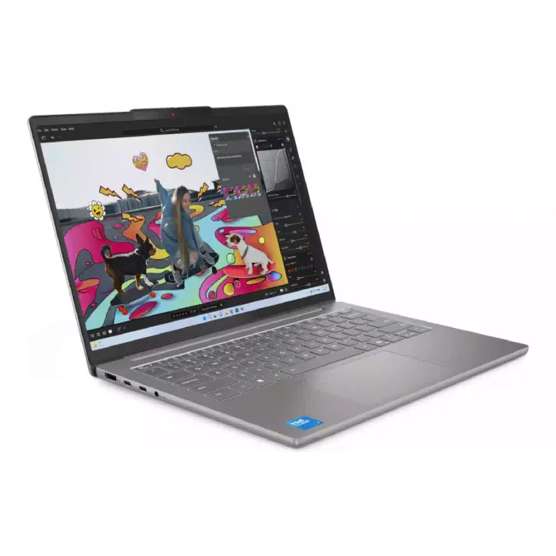 Ноутбук Lenovo IdeaPad Slim 5 14" FHD 16Gb/512Gb/i7-13620H/HD/DOS Luna Grey 14IRH10 (83HR00BTRA)