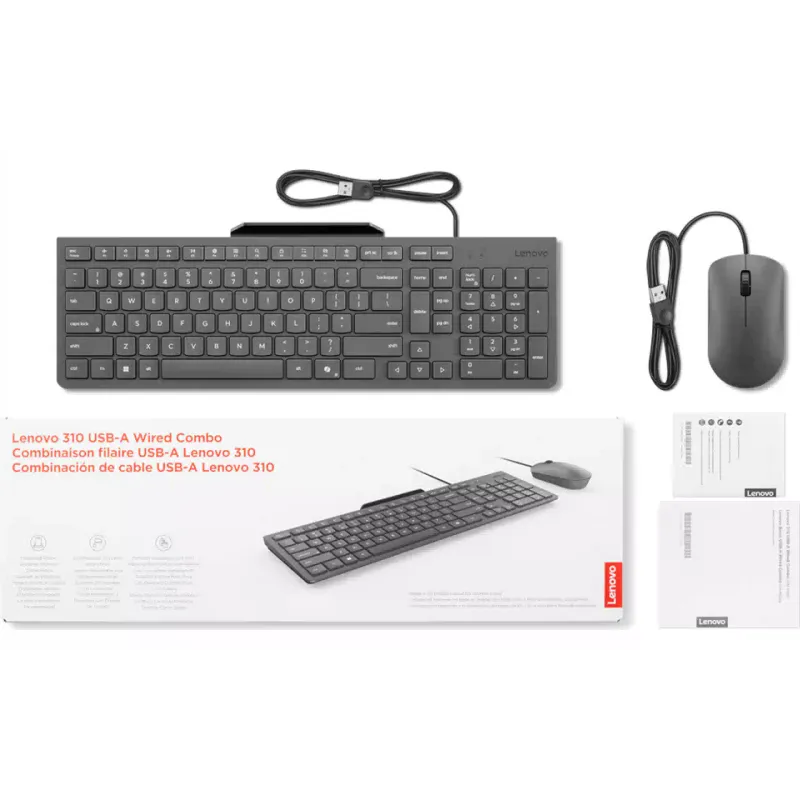 Billentyűzet + Egér Lenovo (GX31R09776)