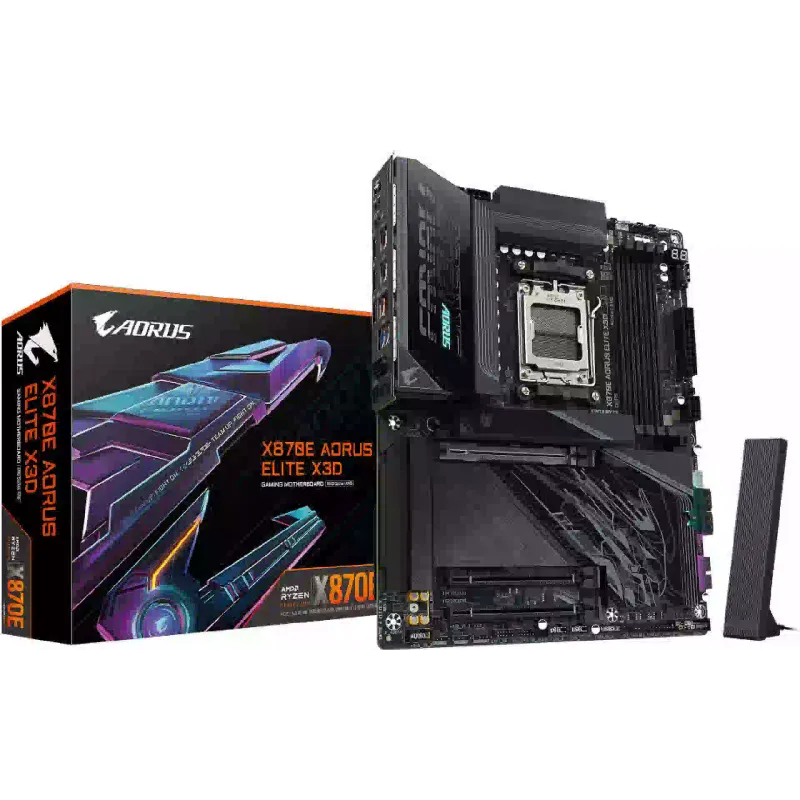 Материнська плата Gigabyte Aorus Elite X870E (X870E AORUS ELITE X3D), sAM5
