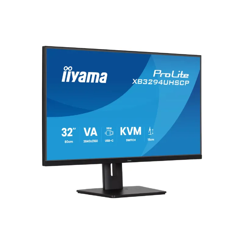 Монітор Iiyama 31.5" 4K UHD  (XB3294UHSCP-B1)