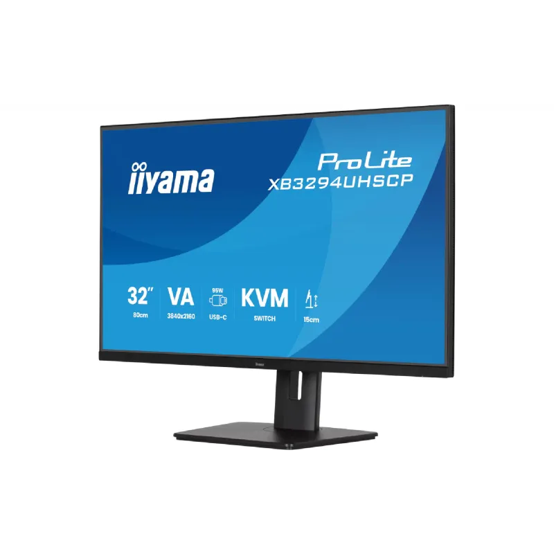 Монітор Iiyama 31.5" 4K UHD  (XB3294UHSCP-B1)