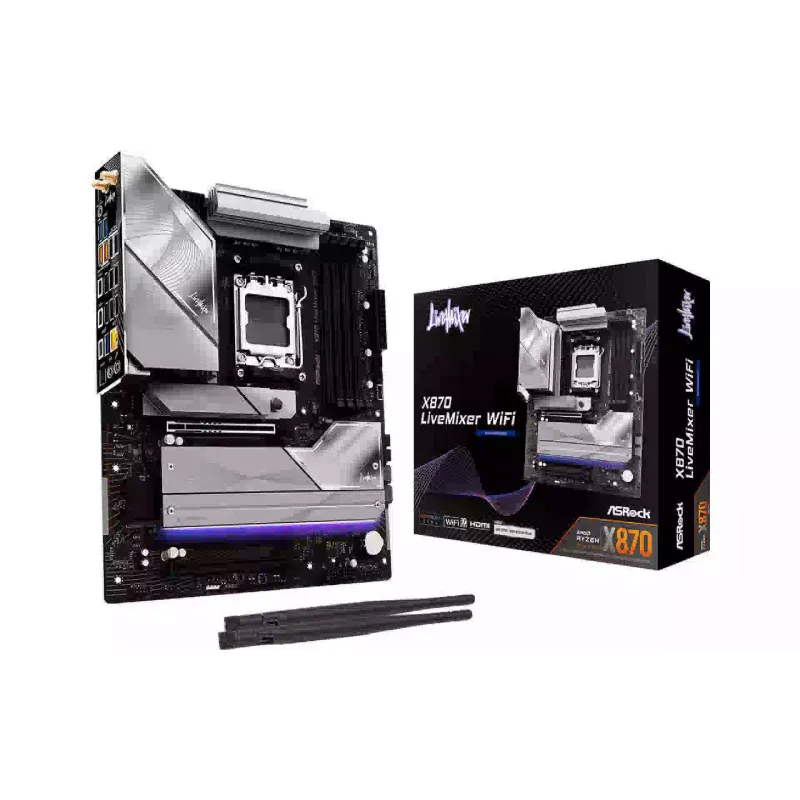Placa-mãe ASRock X870 (X870 LIVE MIXER WIFI)