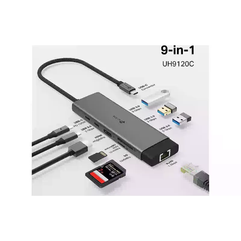 USB-elosztó TP-Link (UH9120C)