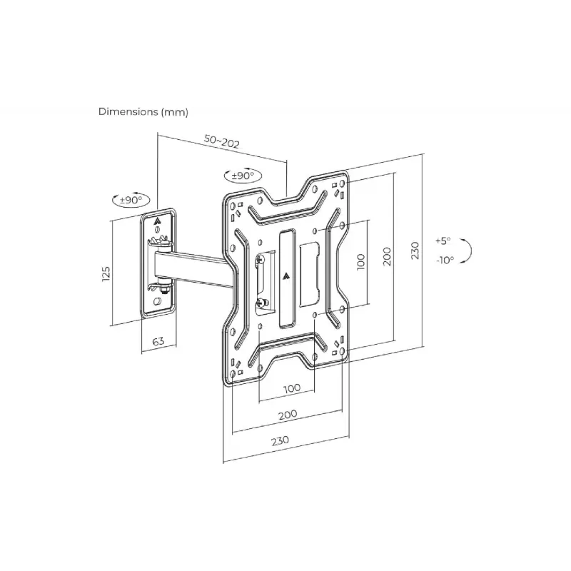 Nosilec za monitor Itech (LCD222)