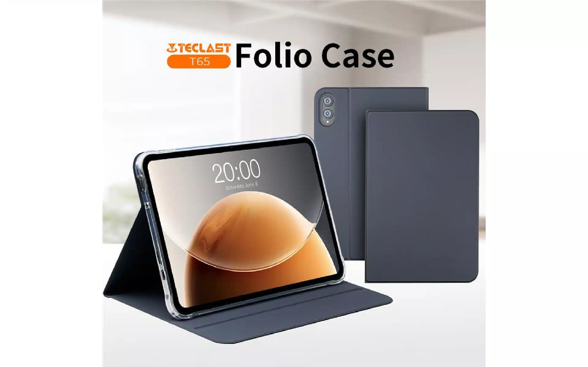 حافظة الجهاز اللوحي Teclast, Gray (6940709689301) حافظة الجهاز اللوحي Teclast, Gray (6940709689301)